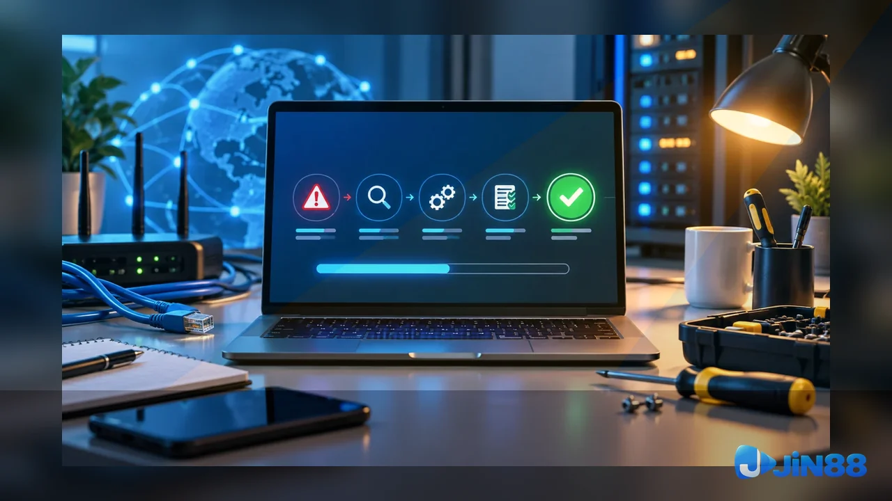 Danh sách kiểm tra Login trước khi tiếp tục – quy trình khi mạng chậm cho người cần hướng dẫn nhanh